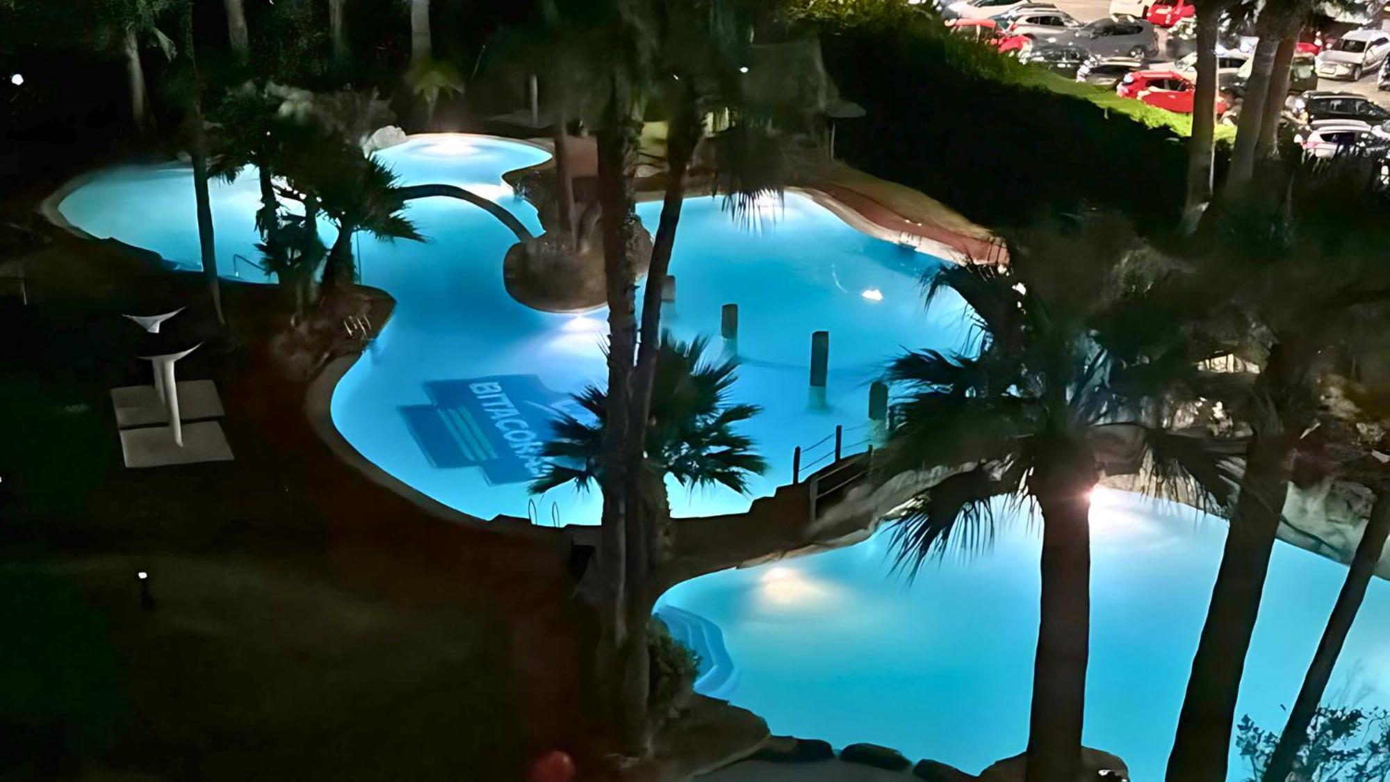 Апартаменты Atico A 50M Del Mar. Parking Gratis. A/C Кампелло Экстерьер фото