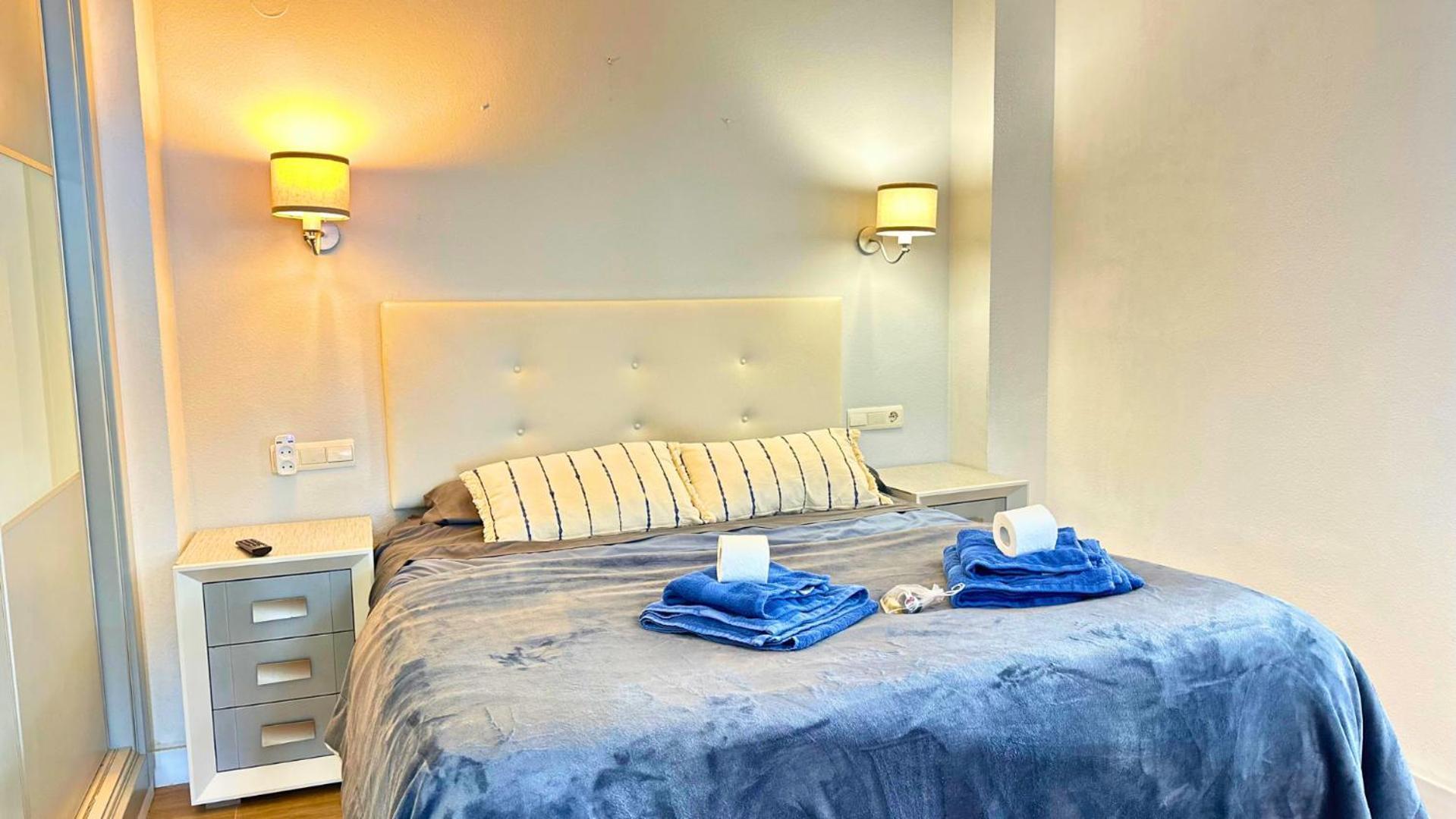 Апартаменты Atico A 50M Del Mar. Parking Gratis. A/C Кампелло Экстерьер фото